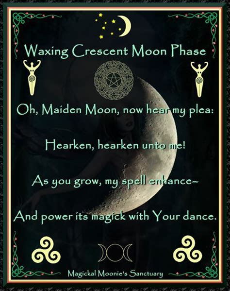 Witchcraft and the Waxing Crescent Moon: Unleashing Your Creative Potential